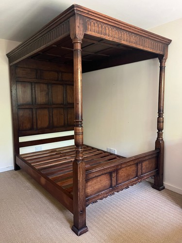 Elegant oak poster king size - elegant,