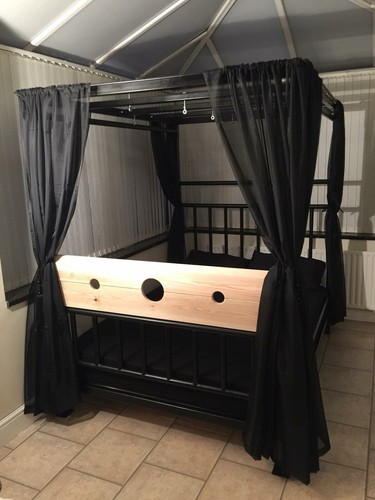Super king size poster bed - size,
