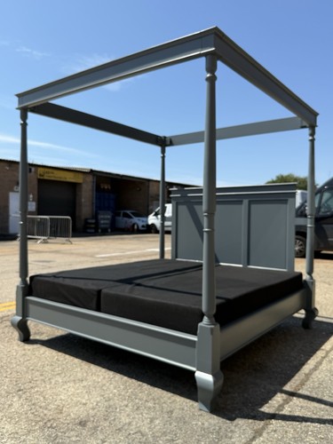 Grey super king size four - grey,