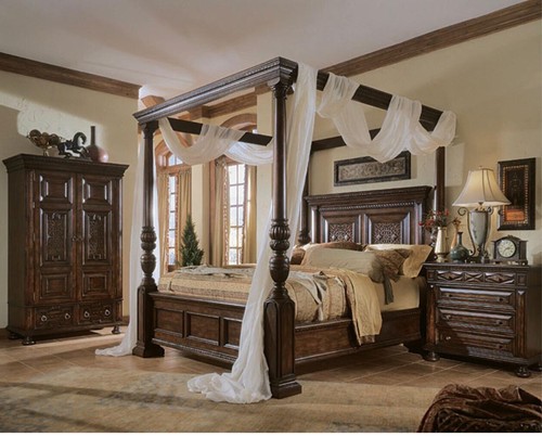 Four poster bed super king
