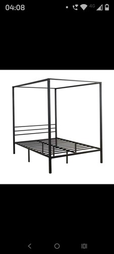 King size bed frame - bed, 4