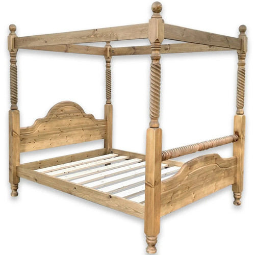 Classic pine four - classic, bed
