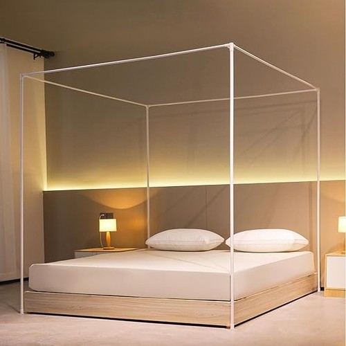 Super king canopy bed - super,