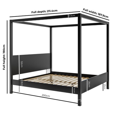 Super king four poster bed - super,