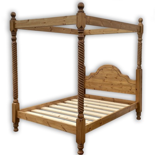Classic pine bed - bed, frame